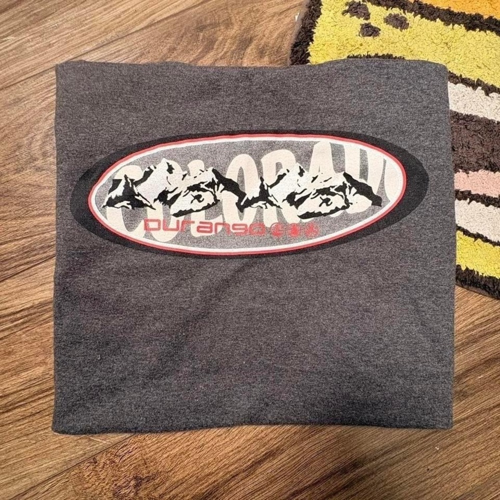 Colorado Durango grey t-shirt Size XL, made in USA (0126)